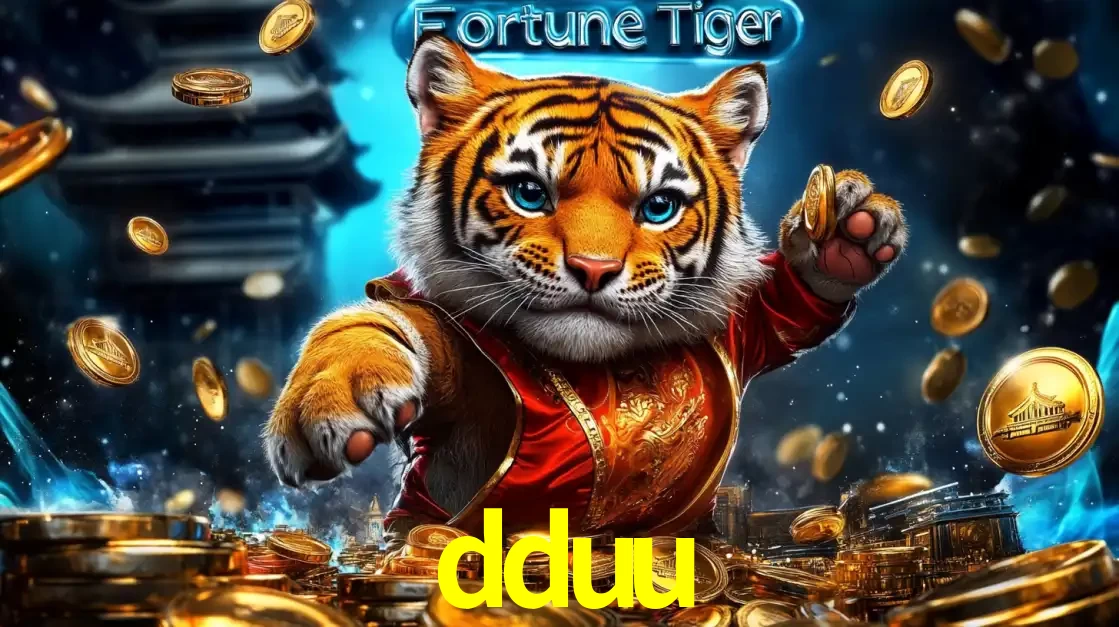 Imagem promocional do jogo de slot Fortune Tiger, com um tigre majestoso em traje tradicional cercado por uma fortuna em moedas de ouro, disponível agora no cassino dduu.